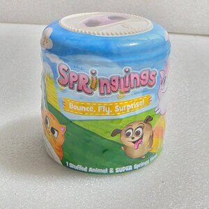 Little Tikes Springlings Surprise Series 1 Collectible Pink Plush & Springy Home